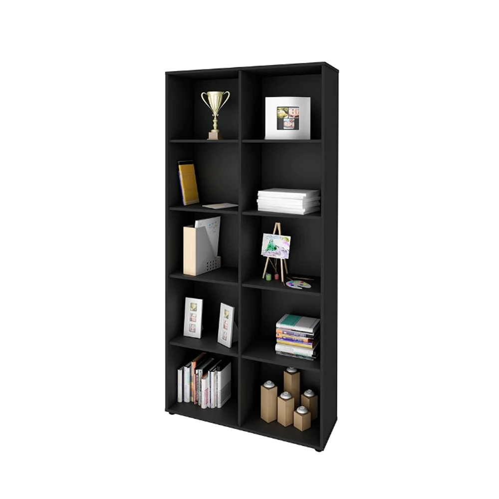 Estante Artany  5334 Clean 900 x 1870 Negro