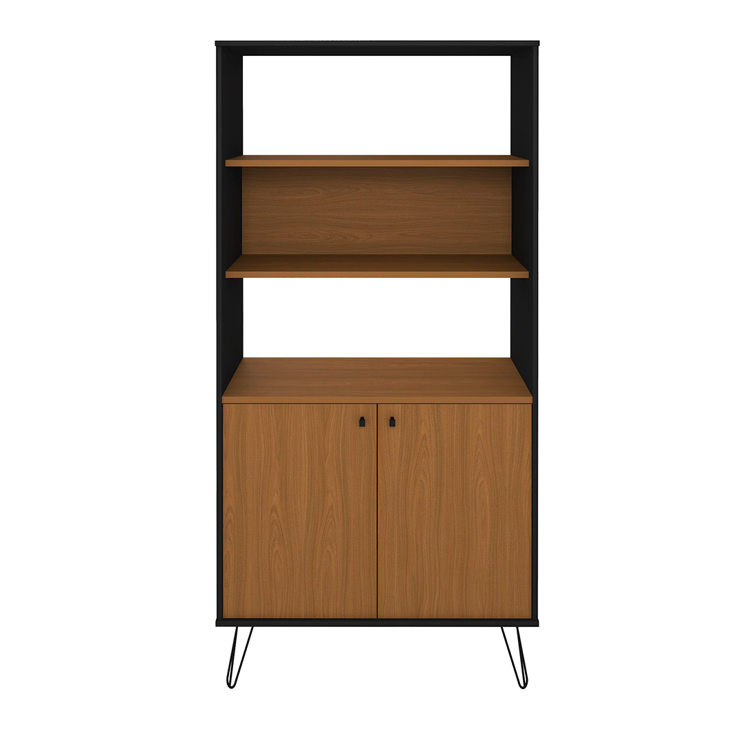 Estante Artany 6195 Hit Freijo/Negro