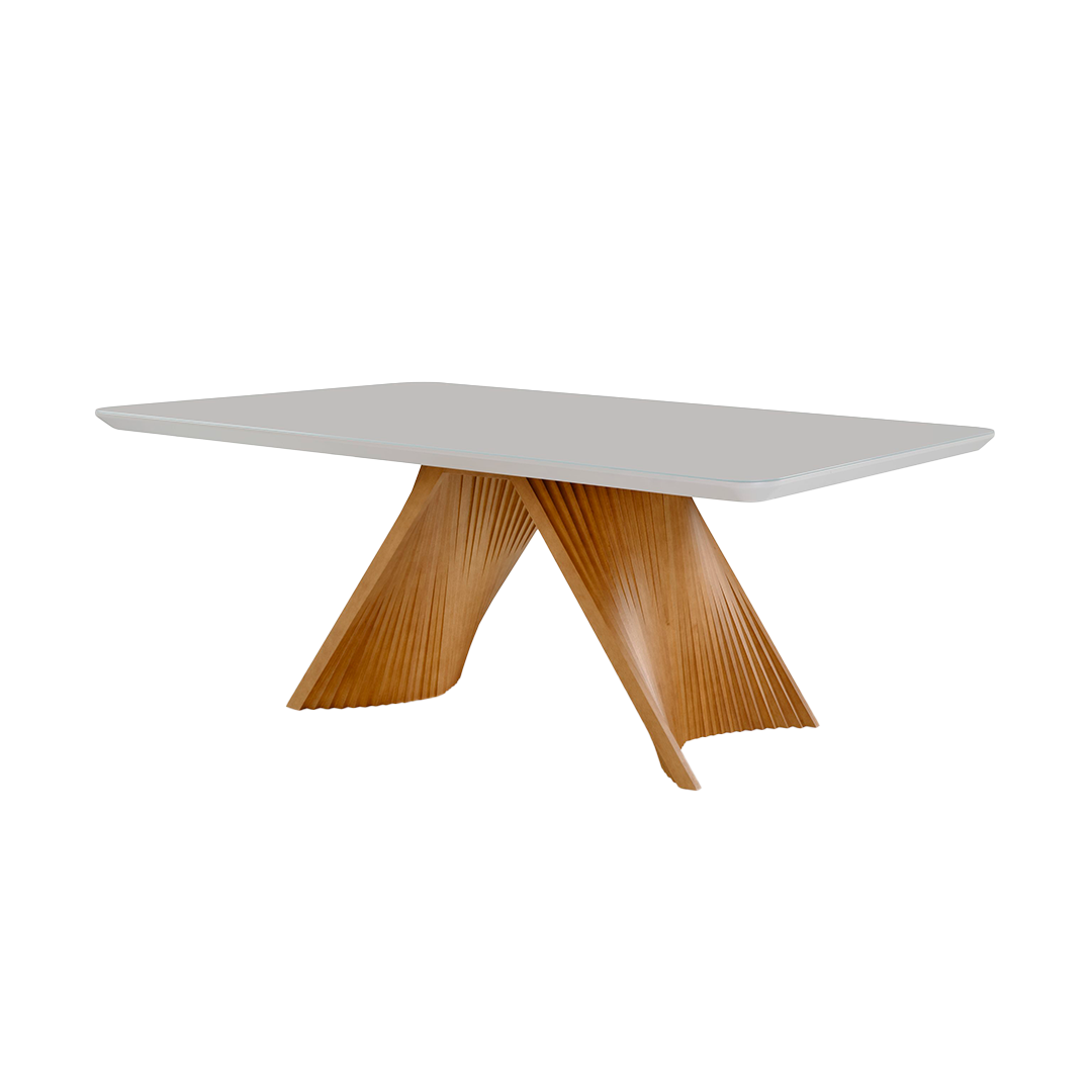Mesa de Comedor Asterope Orion 220 cm Capuchino 0013