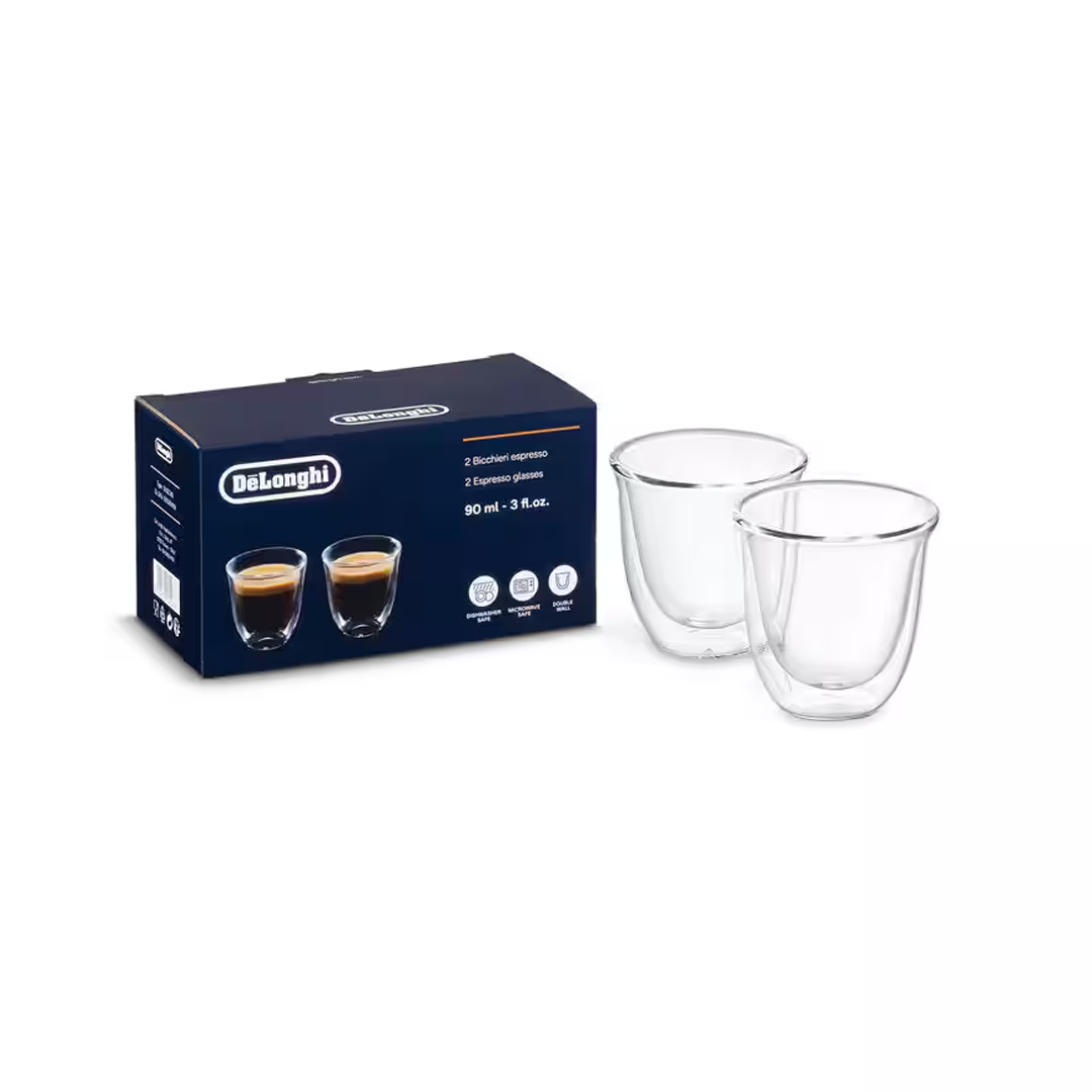 Juego de 2 Vasos Delonghi Espresso 16oz 552/430