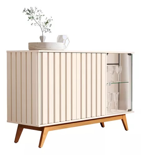 Buffet JB Acaí 3 Puertas Luxo Off White 31904