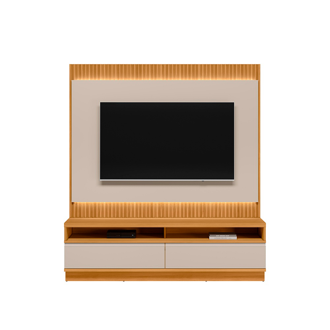 Home para Tv Linea San Paulo Hasta 65" Tauari/Off White