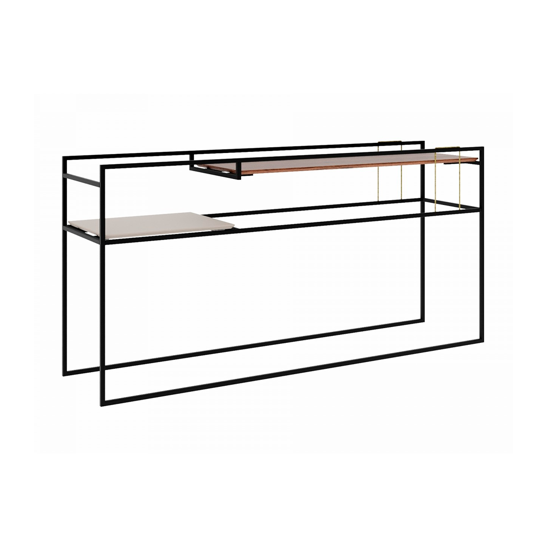 Aparador Rudnick Columbia 160 cm Avela/Ow
