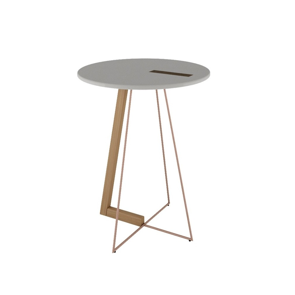 Mesa Lateral Rudnick Tria Amendoa
