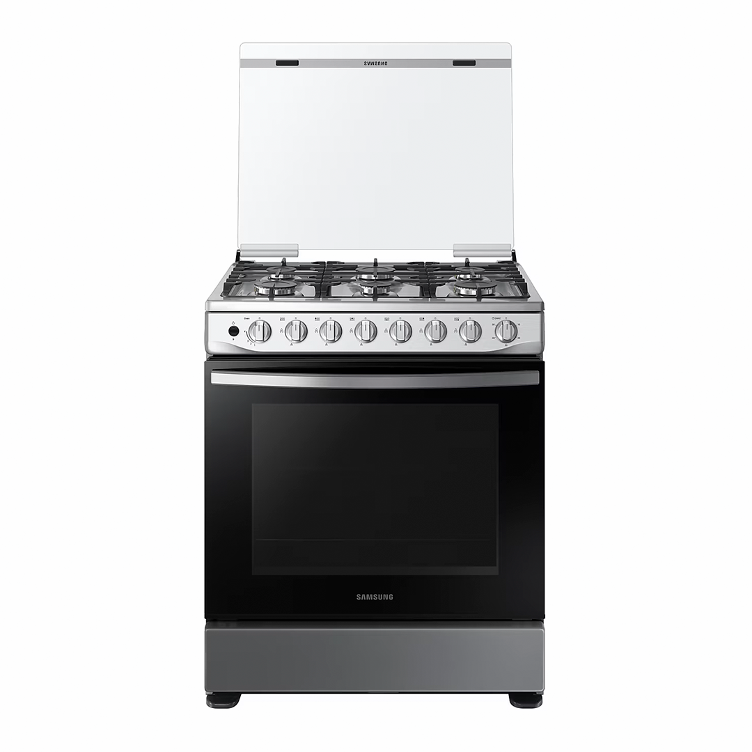 Cocina a Gas Samsung NX52A5411CS 6 Hornallas Negro