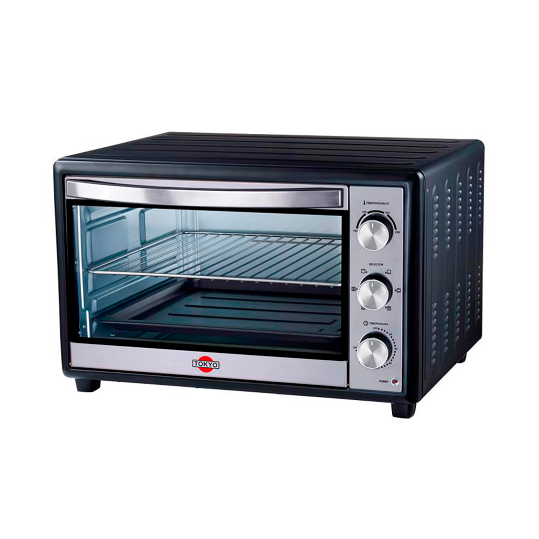 Horno Eléctrico Tokyo Listo Plus 56 Lts Negro