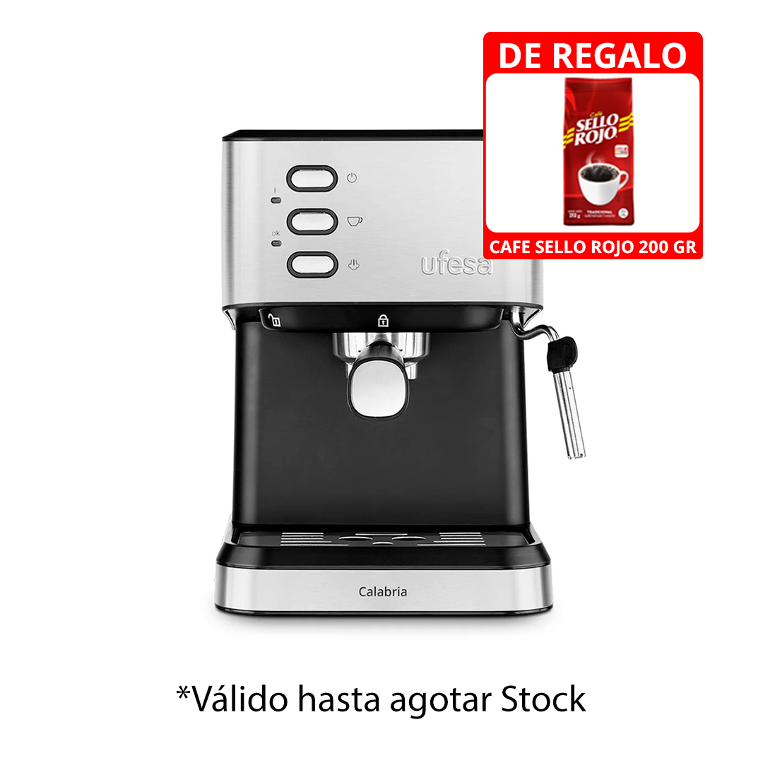 Cafetera Espresso Ufesa Calabria 20B
