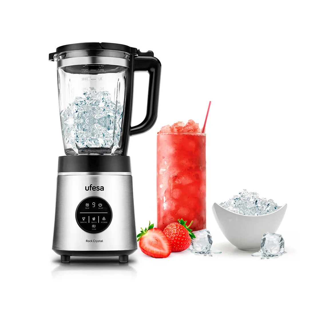Licuadora Ufesa Rock Cristal 1.7 Lts 1800 W