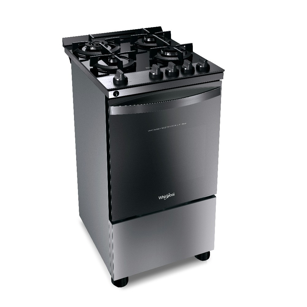 Cocina Whirlpool WF04VBR 4 Hornallas