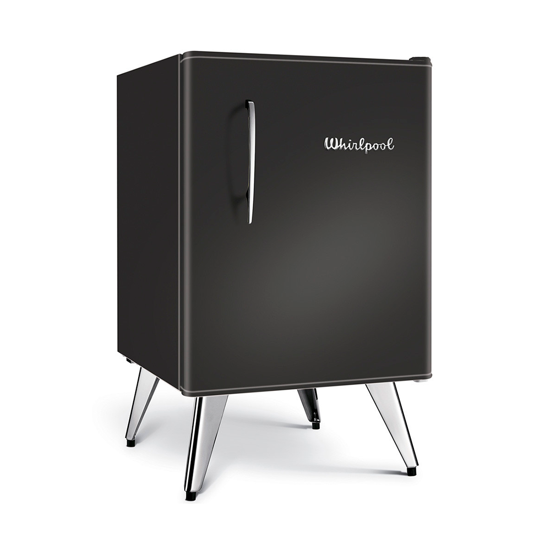 Frigobar Whirlpool Vintage WRA08BVD 80 Lts Negro